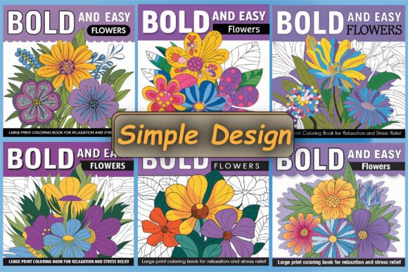 Download Bold and Easy Large Print Coloring Pages - Large print Collection